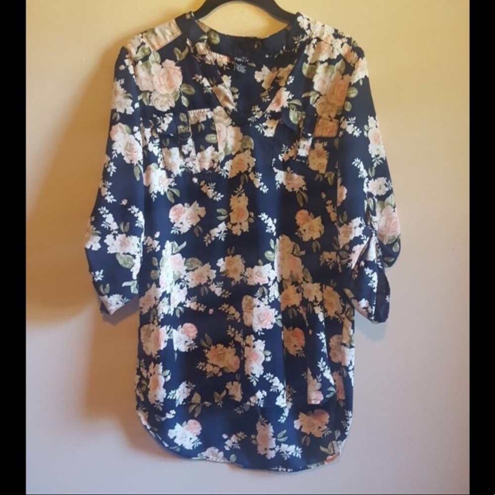 Floral tunic